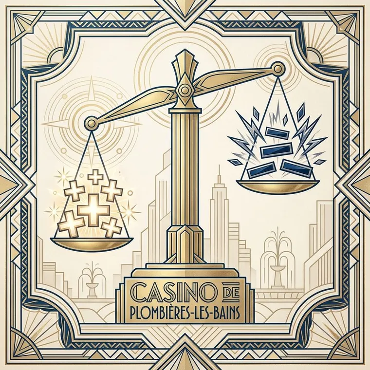 Avantages et inconvénients du casino en ligne (Casino de Plombières-les-Bains)